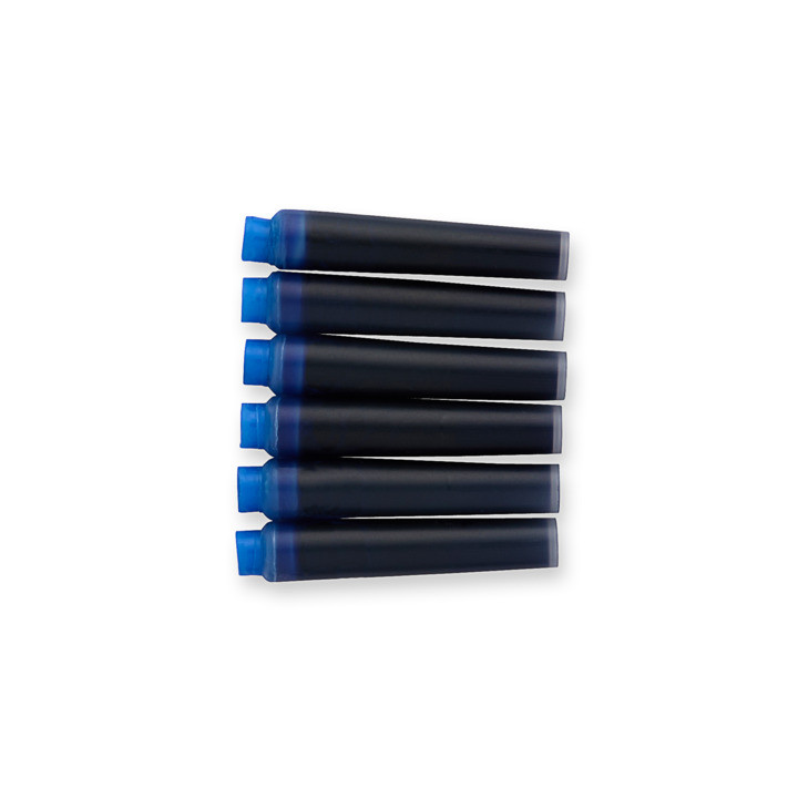 Naboje atramentowe niebieskie mini 6szt. Parker